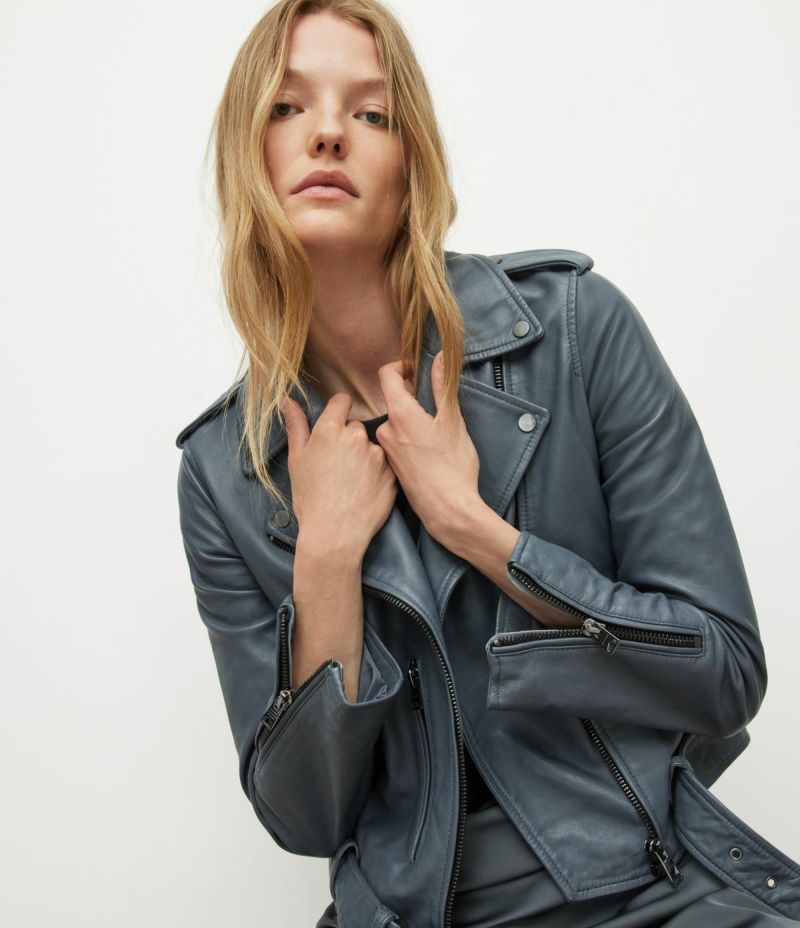How do you wear ALLSAINTS Leather 