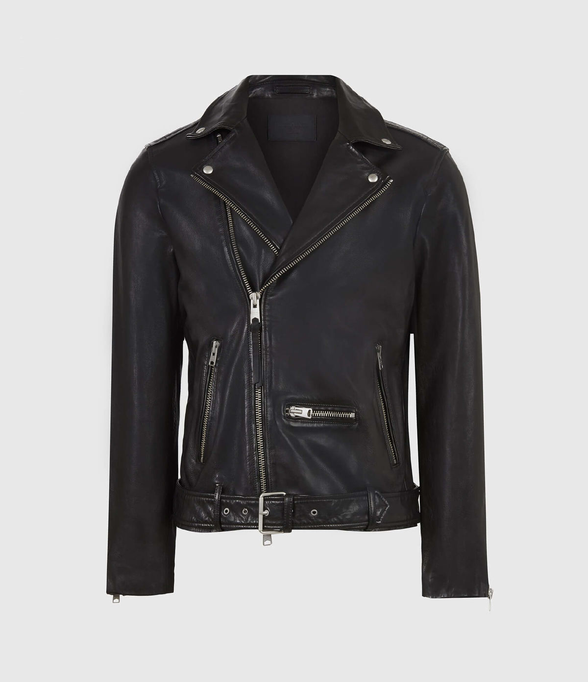 Men's Wick Leather Jacket - Hover for Measurements