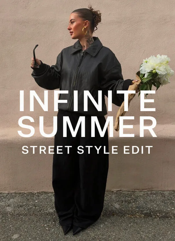 3人のクリエイター、3つの場所、Infinite Summerの3ルック。