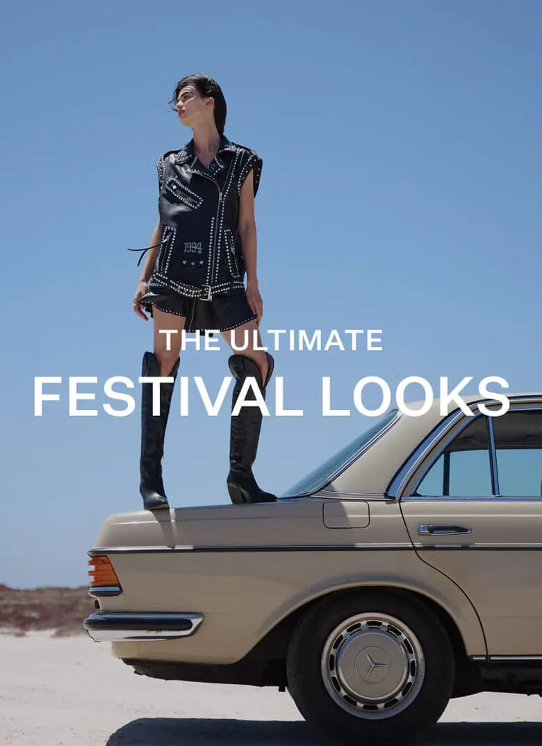 チケットは手に入れた？あとはルックを決めるだけ。
スタッズ、タッセル、ラッフル──気分が上がるディテールをたっぷりと。