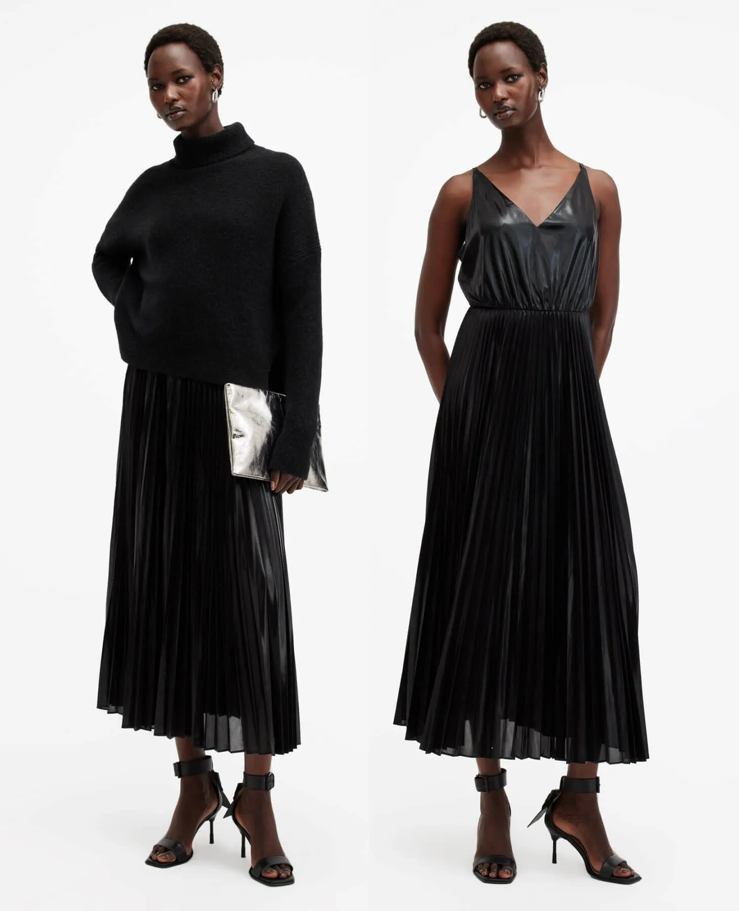 Shop the Spark 2-In-1 Pleated Maxi Dress