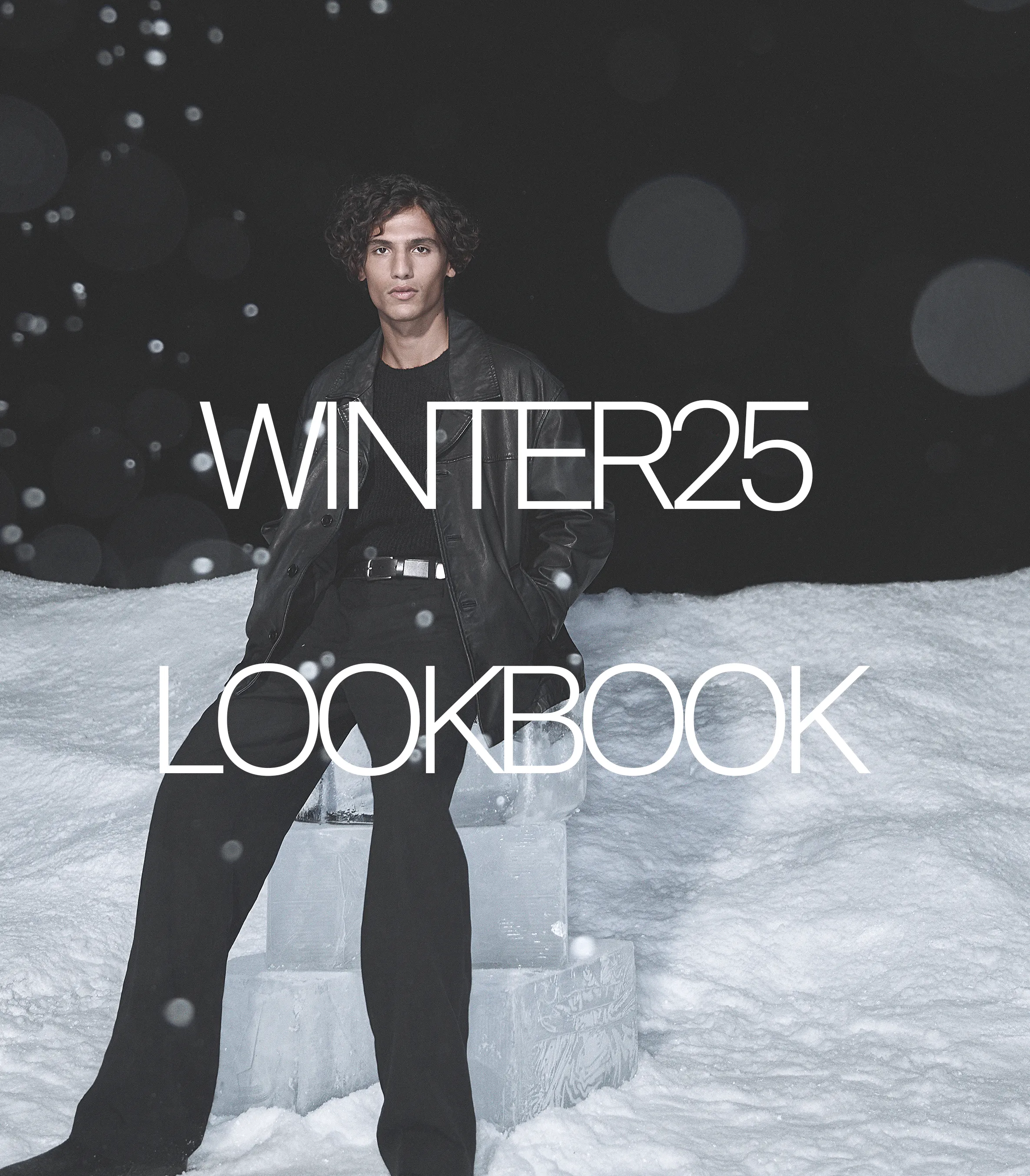 メンズ Winter 2025 ルックブック公開。