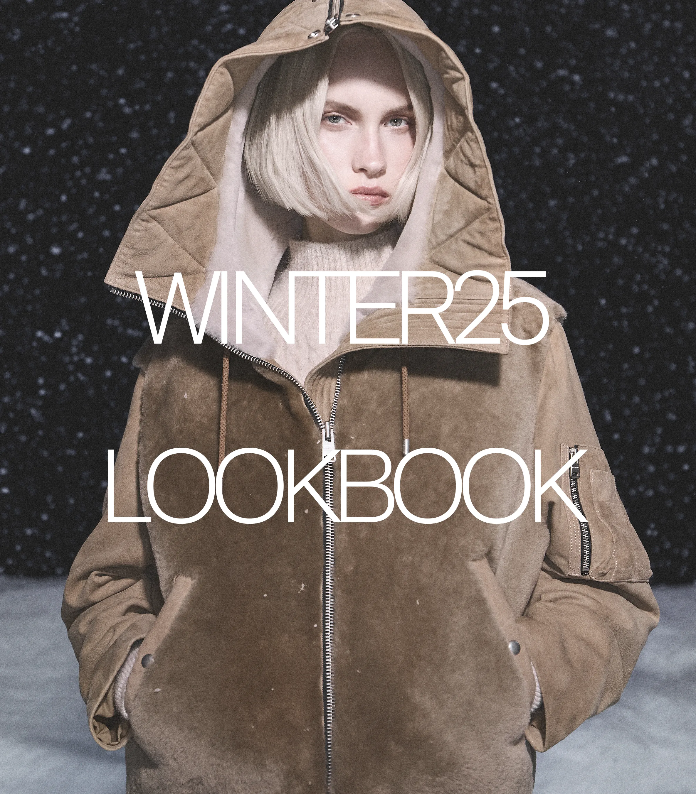 ウィメンス Winter 2025 ルックブック公開。
