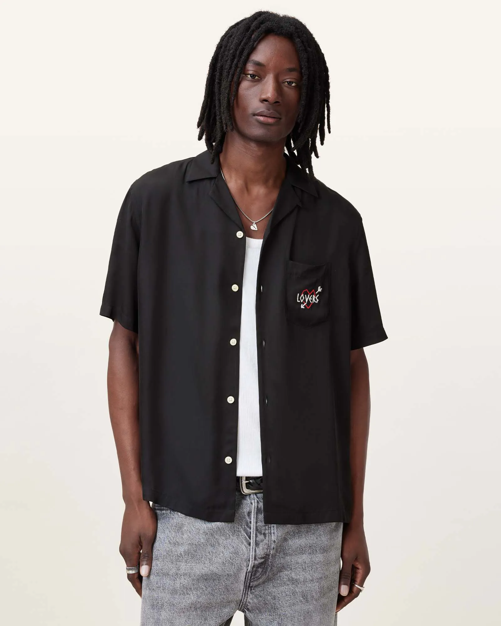 新品　ALLSAINTS シャツ　xs メンズ | オールセインツ 公式オンラインストア