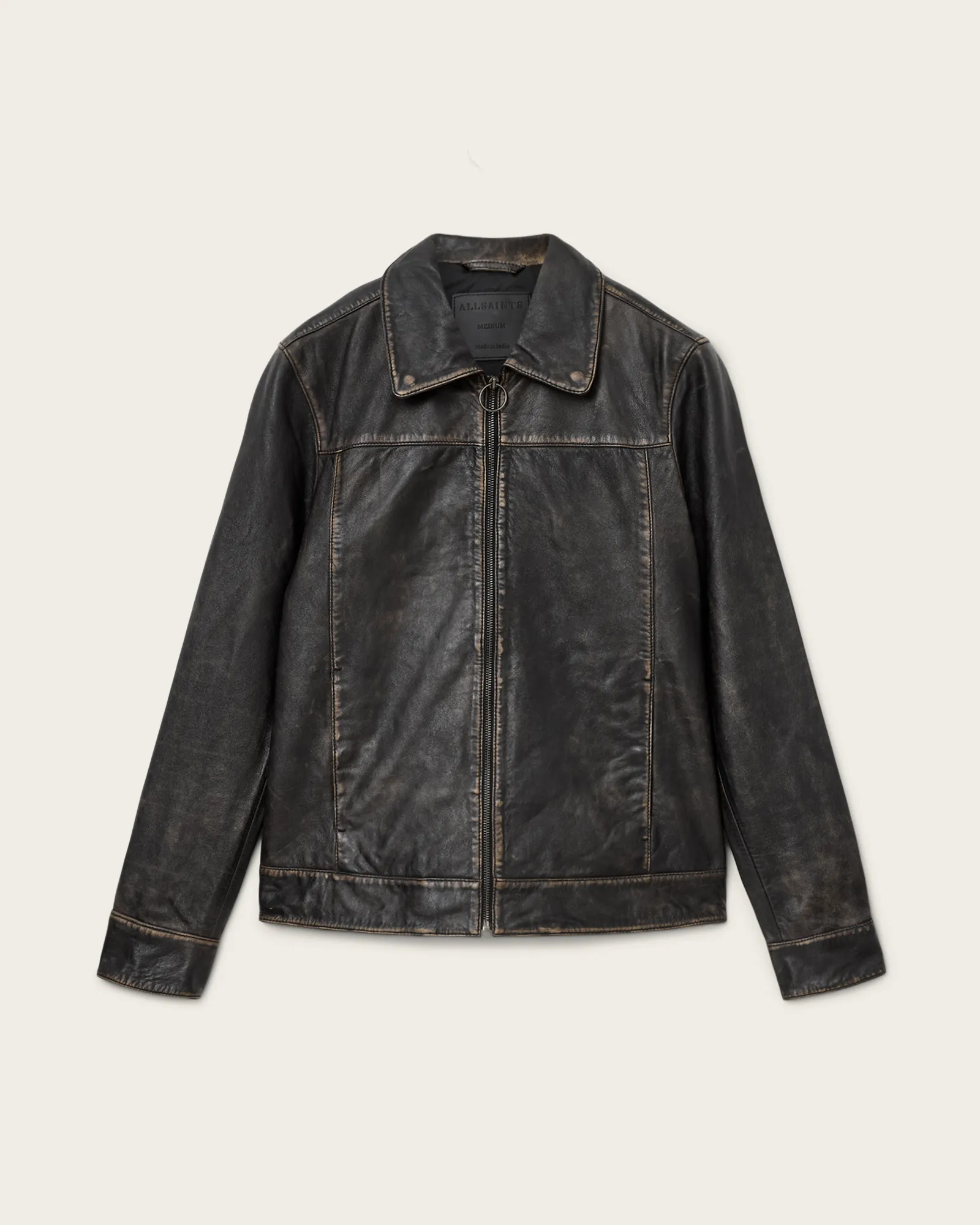 ALLSAINTS オールセインツ メンズ グレー スエード ジャケット L