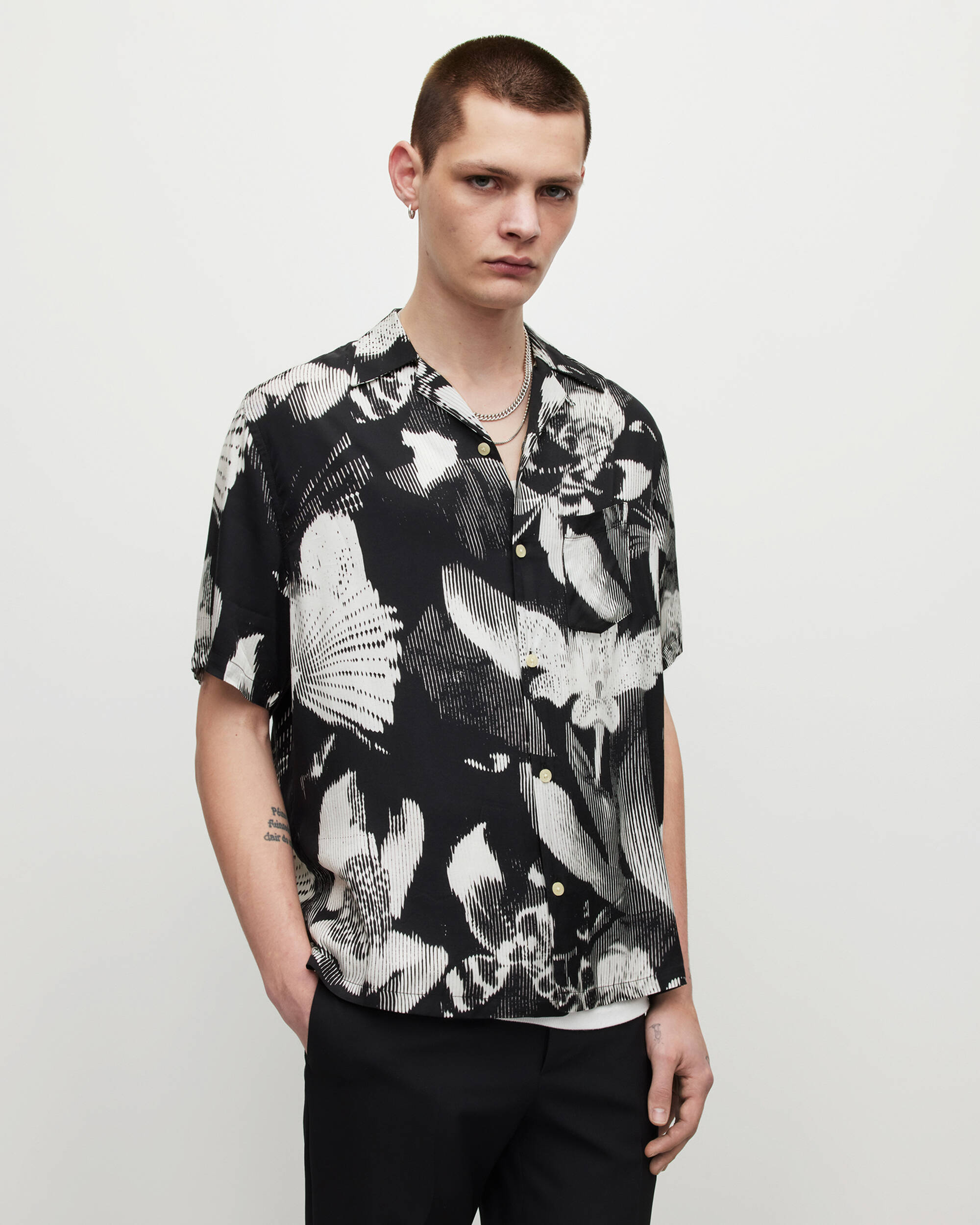 FREQUENCY FLORAL SHIRT