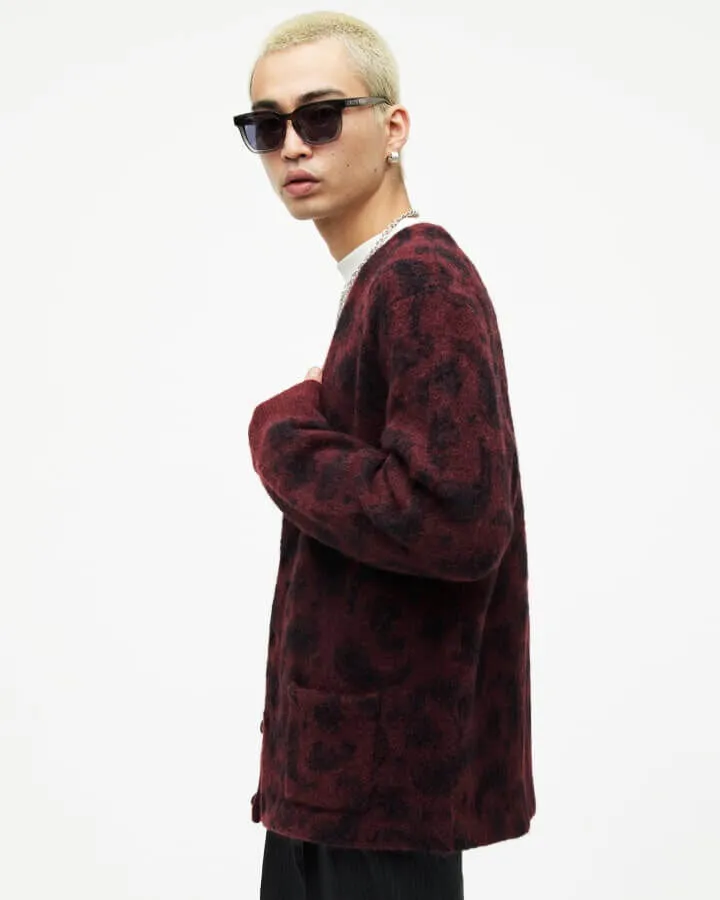 Shop the Bancat Paisley Jacquard Cardigan.