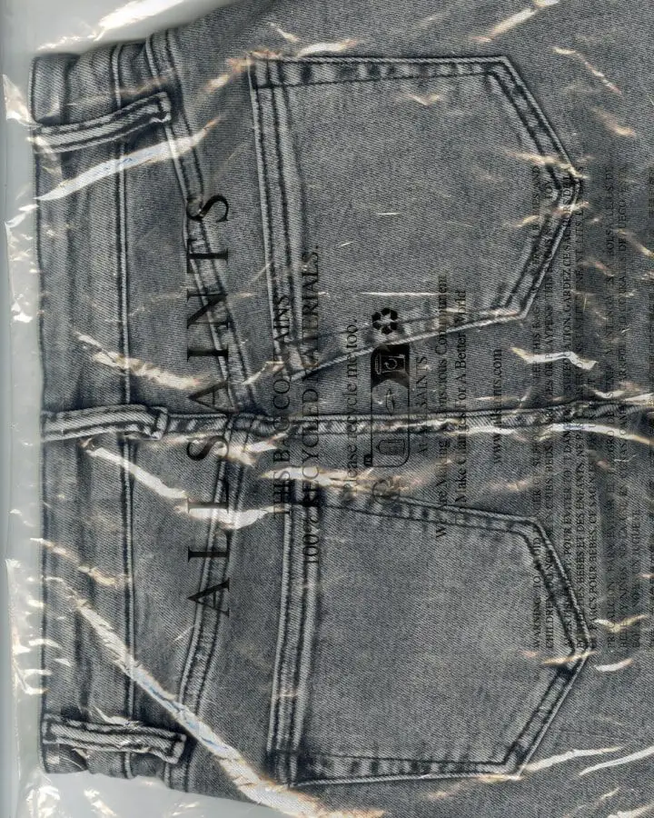 A photograph showing AllSaints Denim.