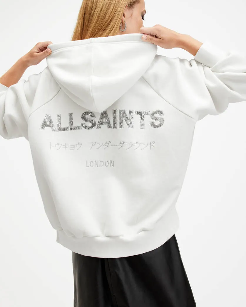 新品 ALLSAINTS オールセインツ フリルシフォン七分袖 新品 ALLSAINTS オールセインツ フリルシフォン七分袖