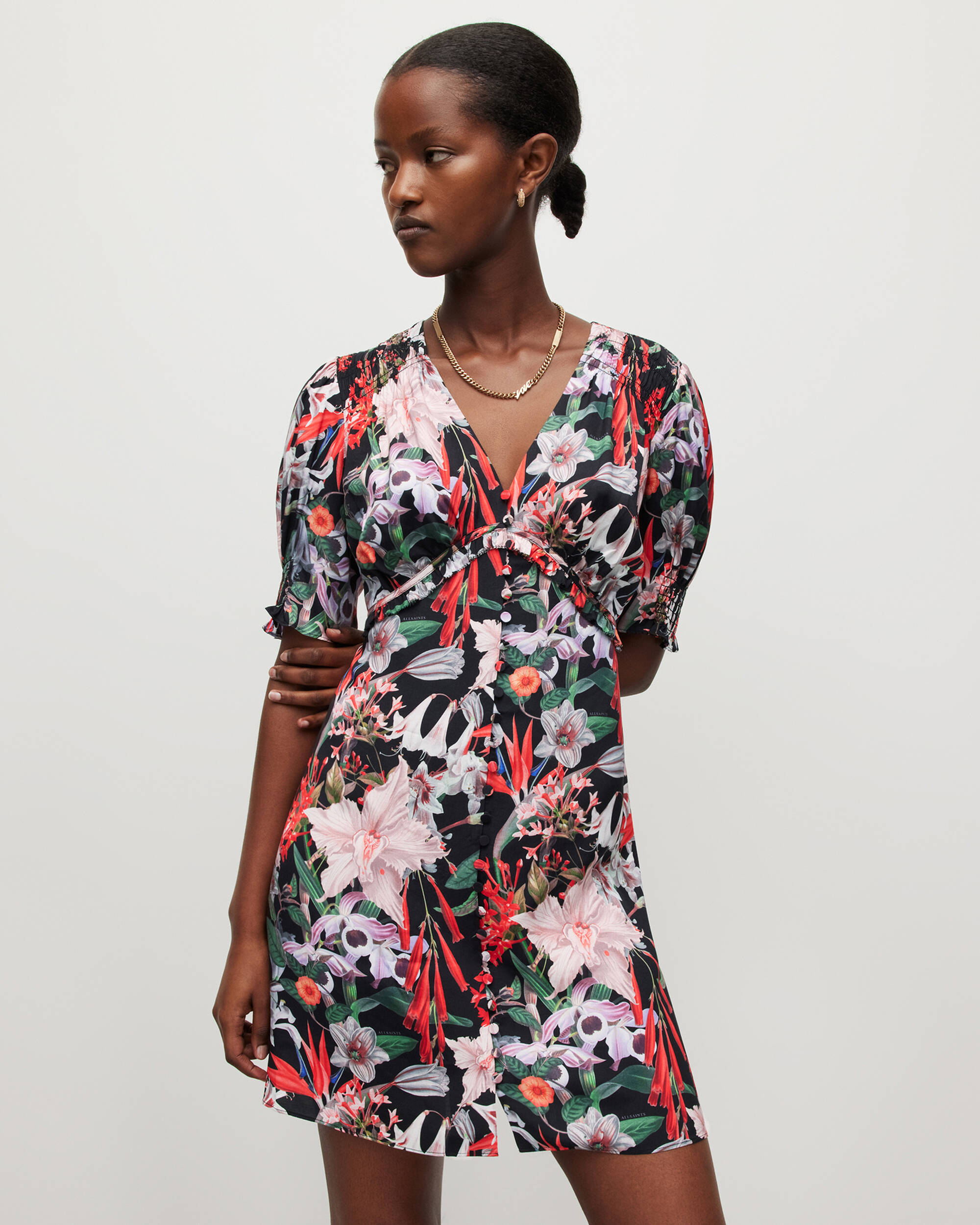 DEMI LEONDRA MINI FLORAL DRESS