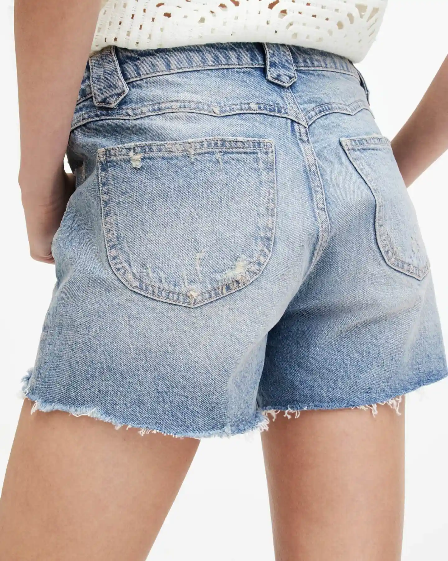 Shop the Idaho Western Style Denim Shorts.