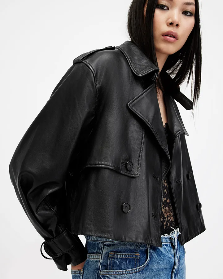 Shop Womens Leather Jackets.