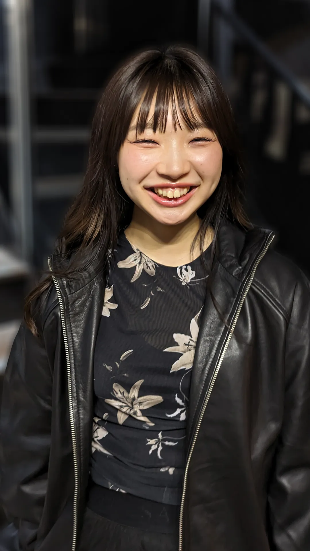 オールセインツ アーカイブ レザー ブロケード クロップド ナポレオン