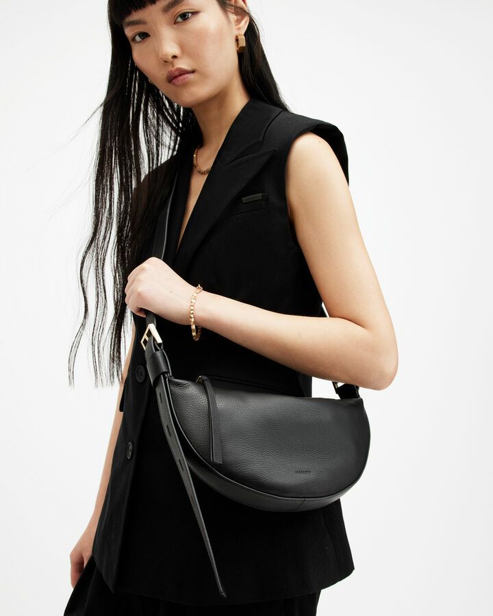 オールセインツ AllSaints Half Moon Xbody レディース ランバーバッグ 