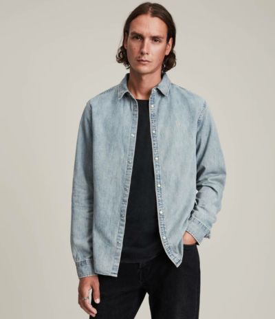 BREA DENIM SHIRT | オールセインツ 公式オンラインストア