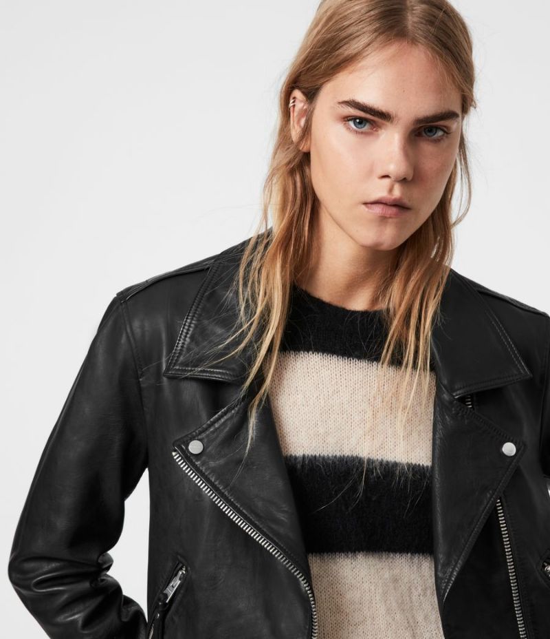 LUNA LEATHER BIKER JACKET