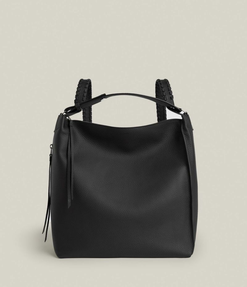 ALL SAINTS KITA 2-IN-1 LEATHER BACKPACK