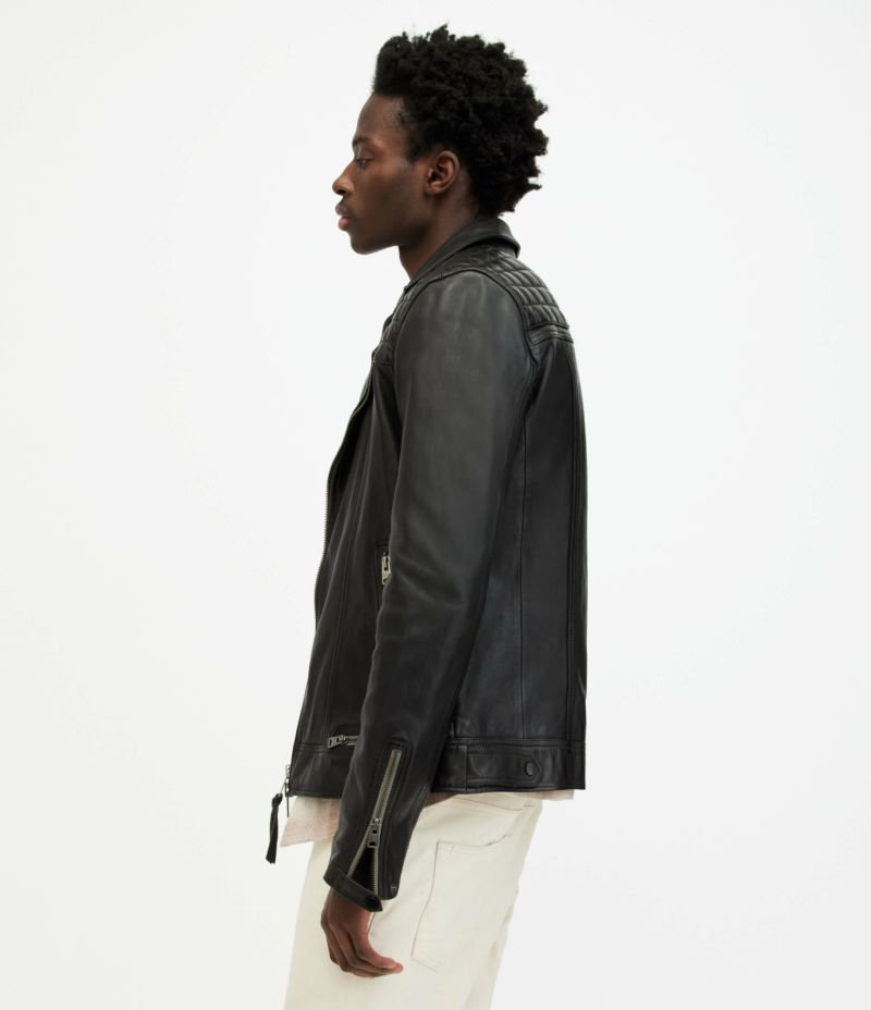 CONROY LEATHER BIKER JACKET