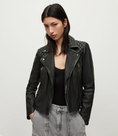 CARGO LEATHER BIKER JACKET | オールセインツ 公式オンラインストア