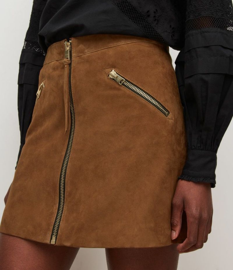 PIPER SUEDE SKIRT | オールセインツ 公式オンラインストア