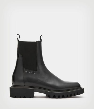 FOX POINTED TOE LEATHER CHELSEA BOOTS | FOX ポインテッドトゥ