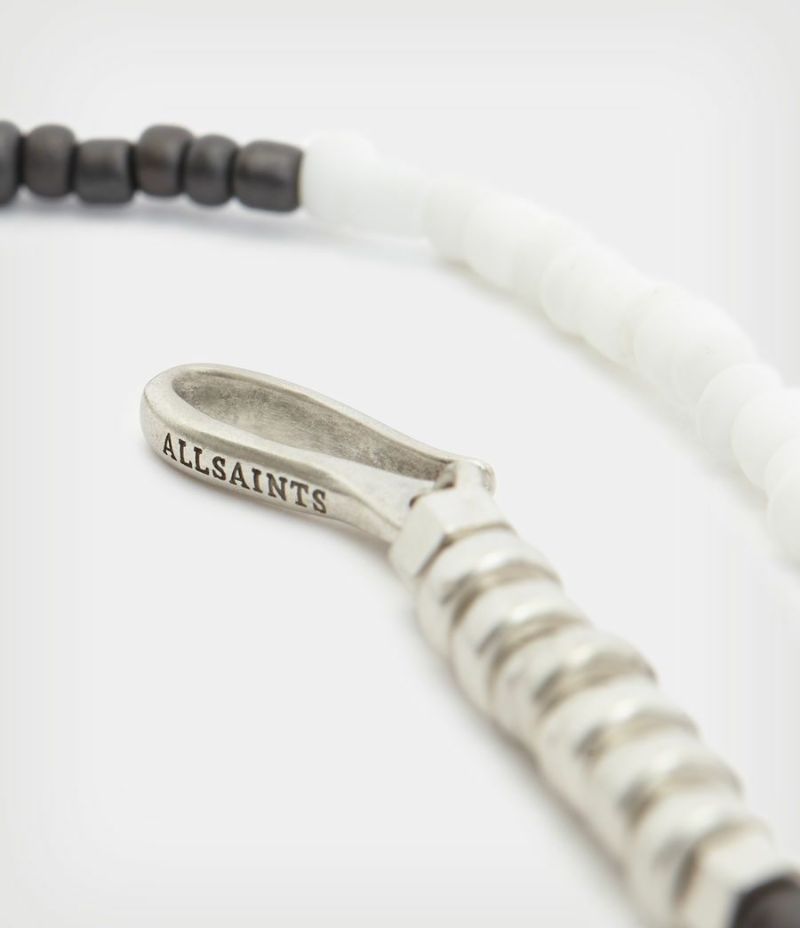 BROOKS STERLING SILVER BEAD NECKLACE | オールセインツ 公式