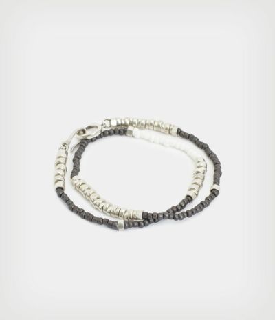 BROOKS STERLING SILVER BEAD NECKLACE | オールセインツ 公式