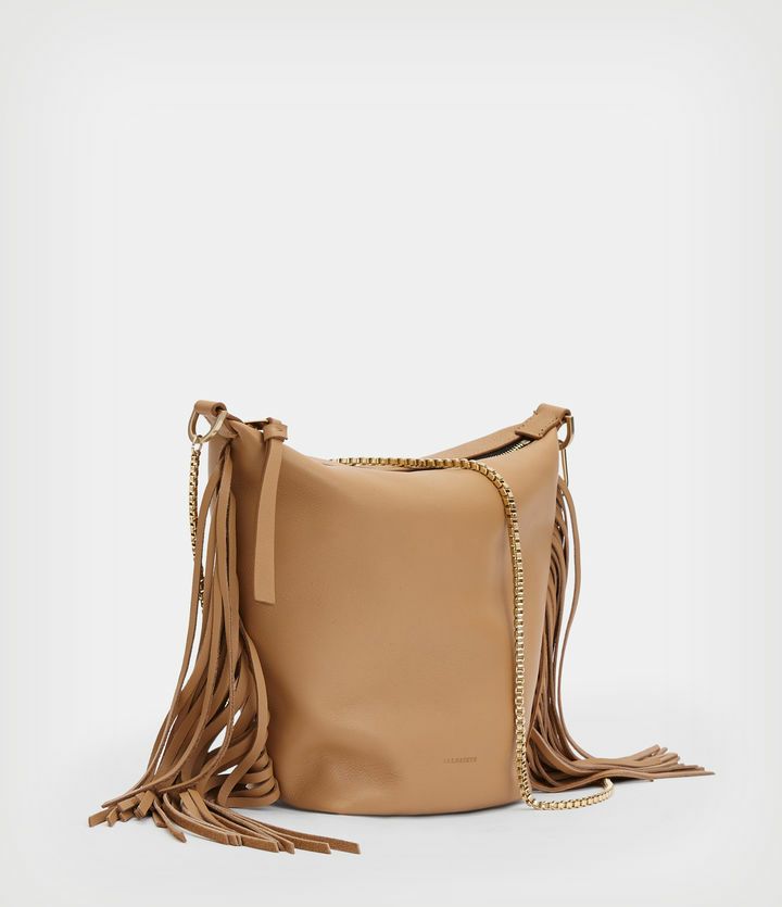 EVALINE FRINGE LEATHER CROSSBODY BAG | オールセインツ 公式