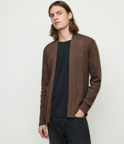 Allsaints mode sale merino open cardigan