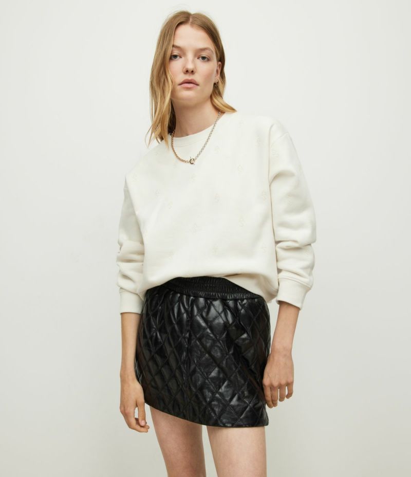 PIPPA EMBELLISHED PEARL SWEATSHIRT | オールセインツ 公式