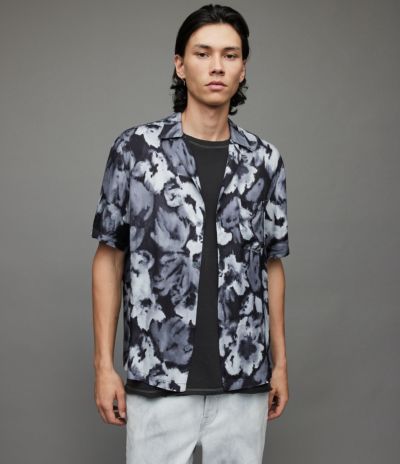FREQUENCY FLORAL SHIRT | FREQUENCY 半袖シャツ - シャツ