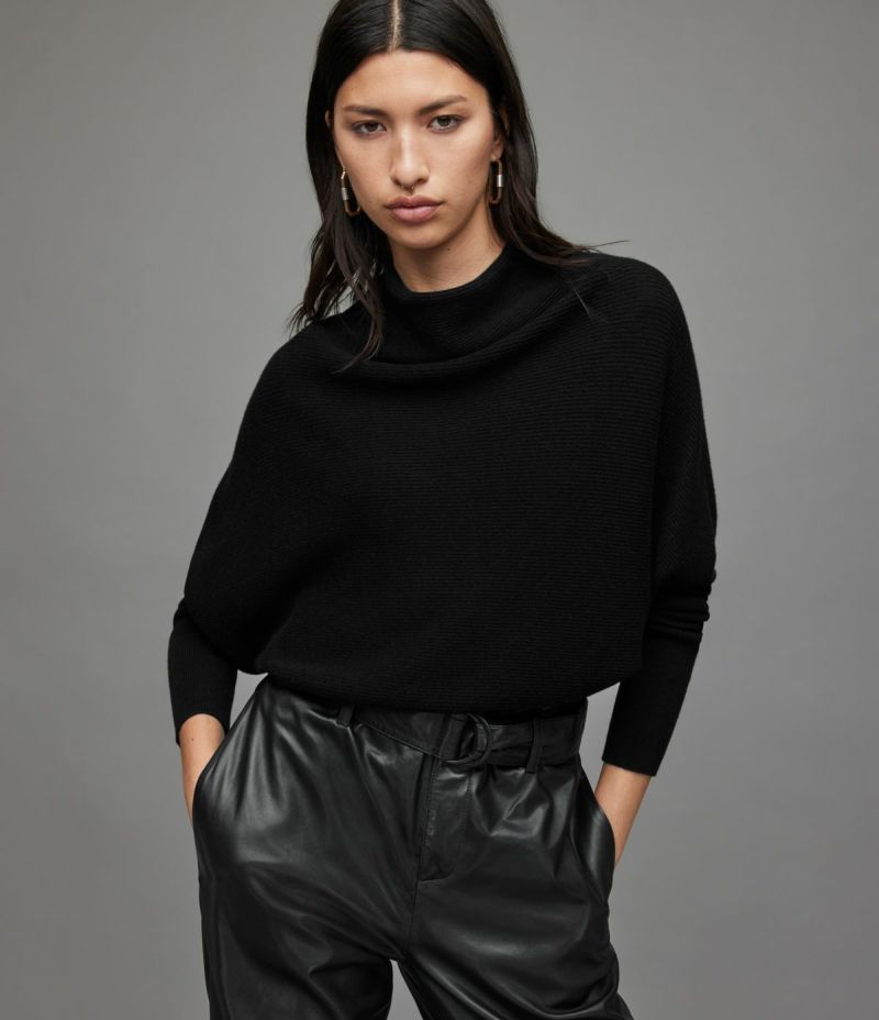 RIDLEY CROPPED CASHMERE BLEND JUMPER | オールセインツ 公式