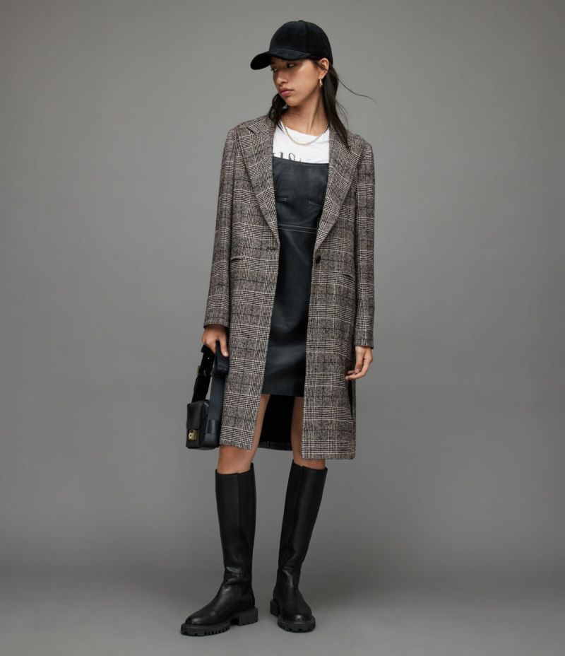 Edwina Horl】 Check Coat | www.trevires.be