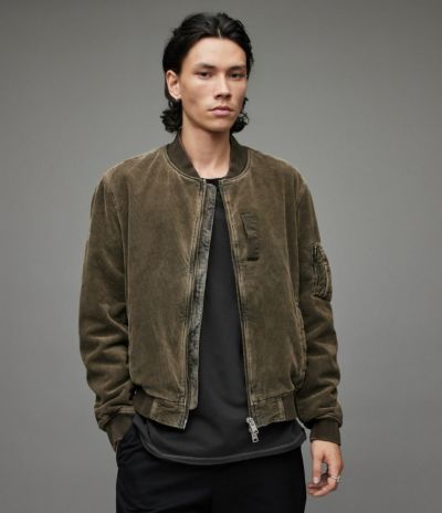 ENVI OVERSIZED SUEDE BOMBER JACKET | オールセインツ 公式オンライン