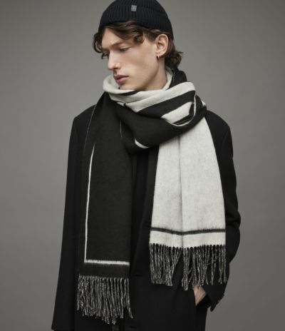 OPPOSE LOGO WOOL SCARF | OPPOSE ロゴ ウール スカーフ・マフラー-