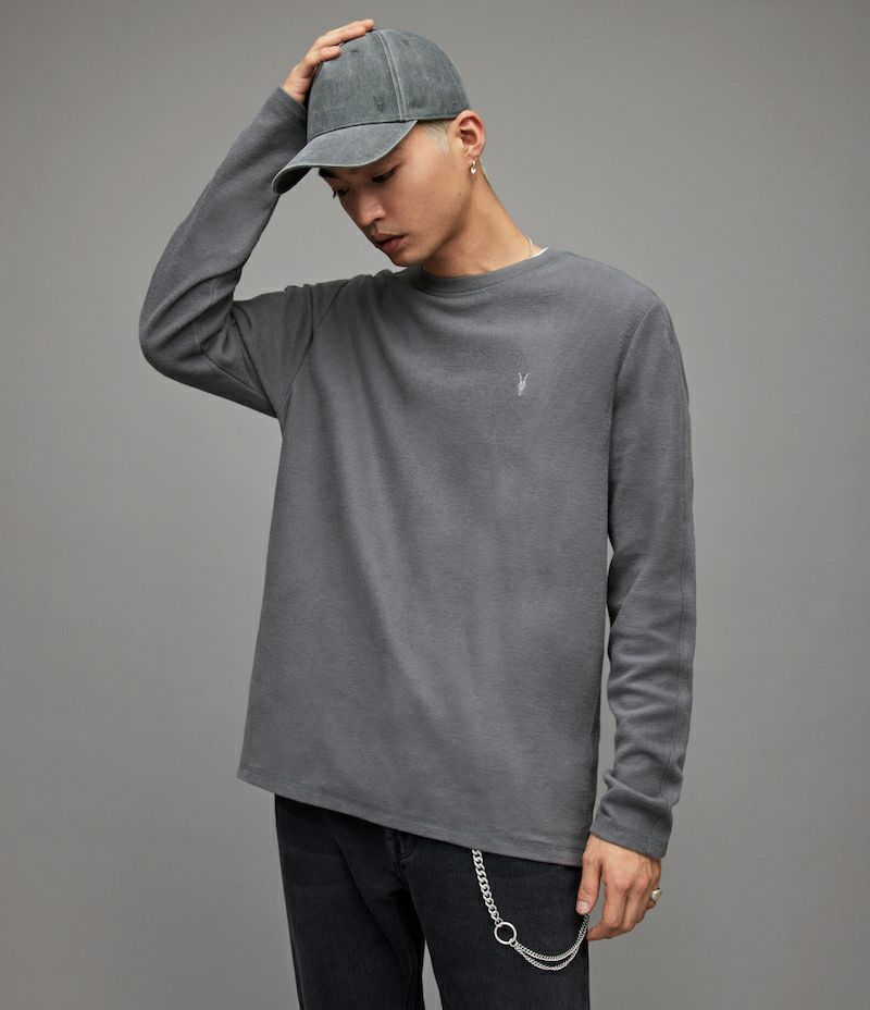 ALLSAINTS BRACE HENLEY T-SHIRT