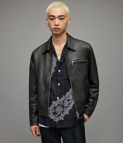 BASTON LEATHER JACKET | オールセインツ 公式オンラインストア