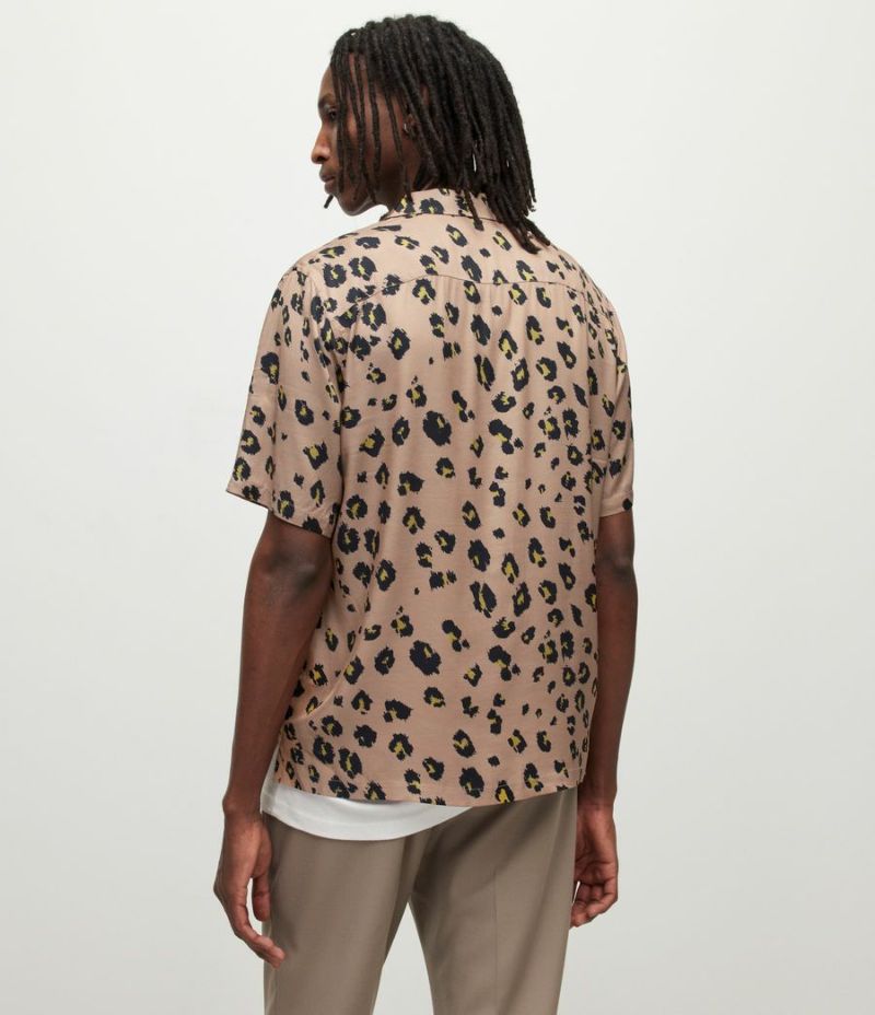 MANADO LEOPARD PRINT SHIRT | オールセインツ 公式オンラインストア