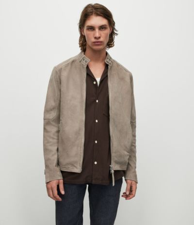 KEMBLE SUEDE BOMBER JACKET | オールセインツ 公式オンラインストア