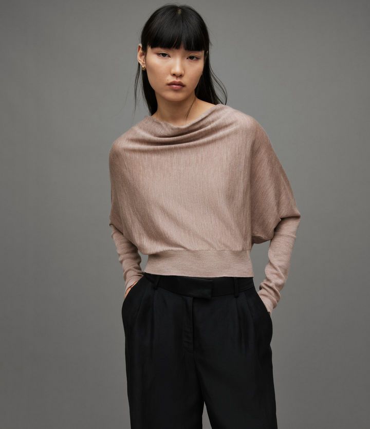 RIDLEY MERINO CROPPED SWEATER | オールセインツ 公式オンラインストア