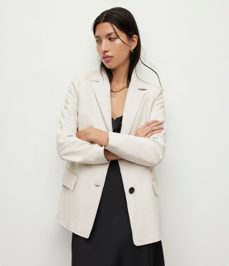 CORINNA LEATHER BLAZER | オールセインツ 公式オンラインストア