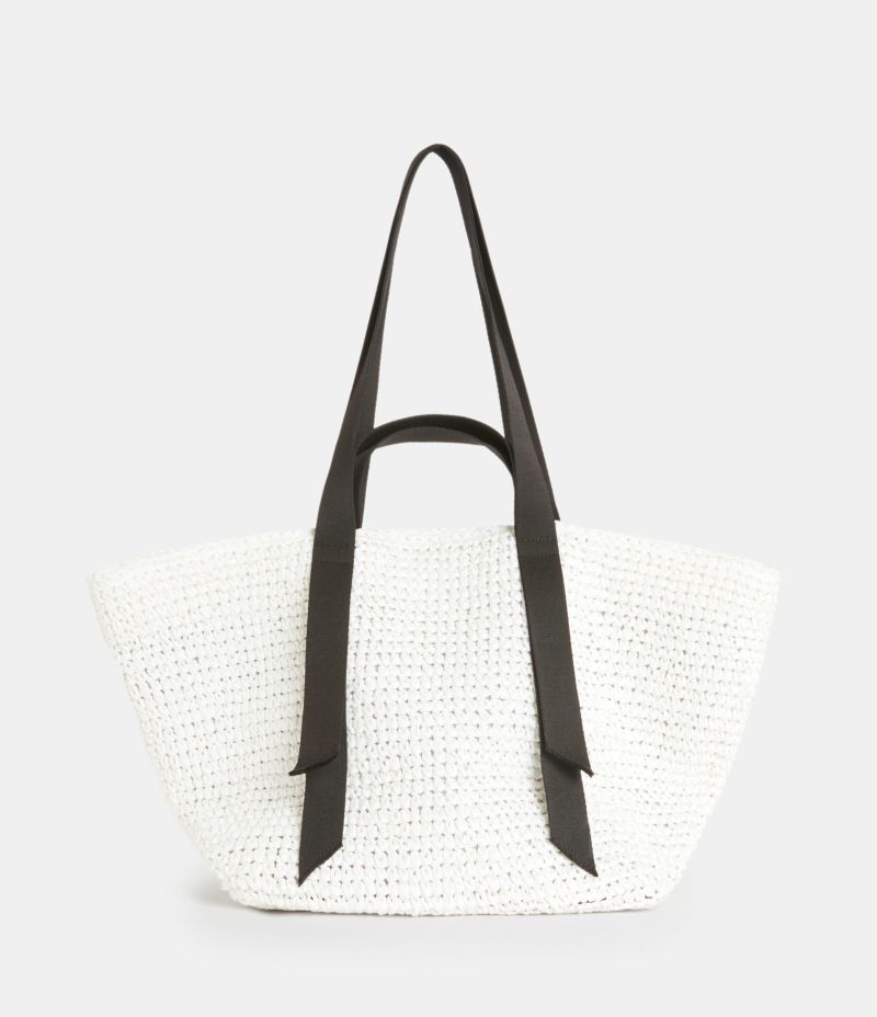 JACQUELINE STRAW TOTE BAG | オールセインツ 公式オンラインストア