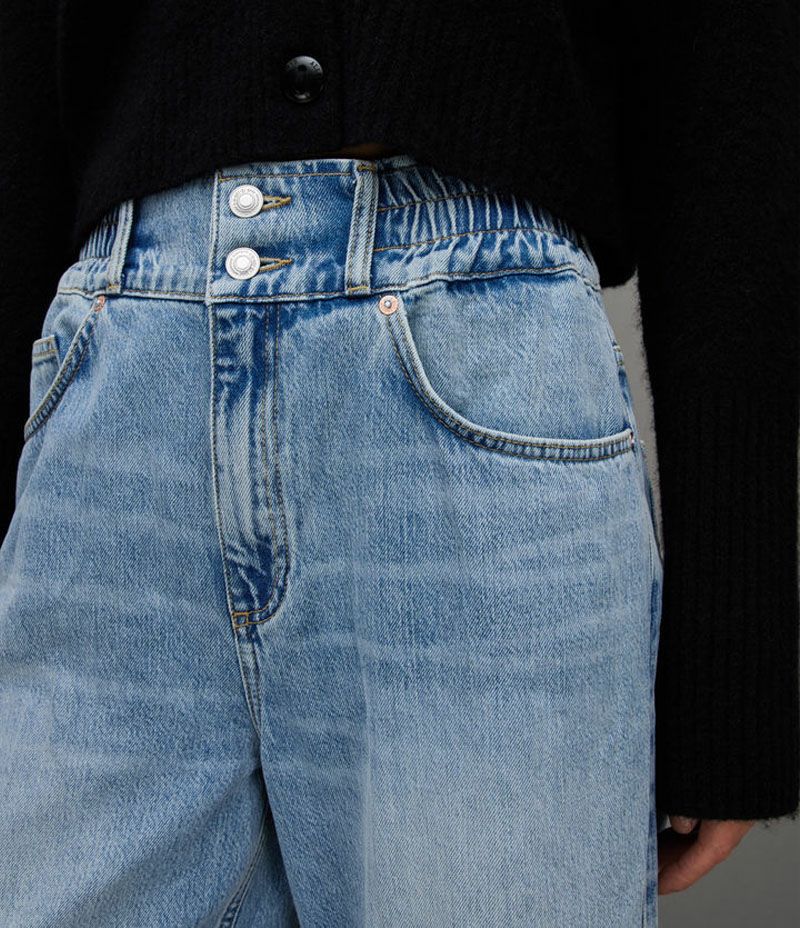 HAILEY HIGH-RISE WIDE LEG JEANS | オールセインツ 公式オンラインストア