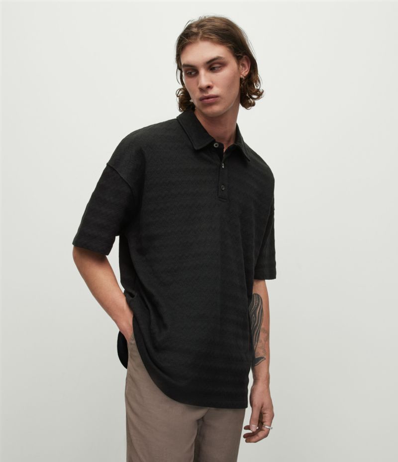 RAFA OVERSIZED POLO SHIRT | オールセインツ 公式オンラインストア