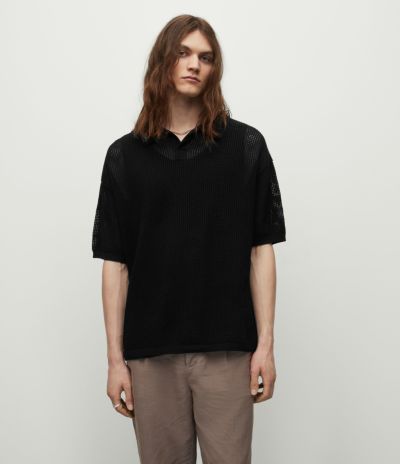 CORBI OVERSIZED POLO SHIRT | オールセインツ 公式オンラインストア