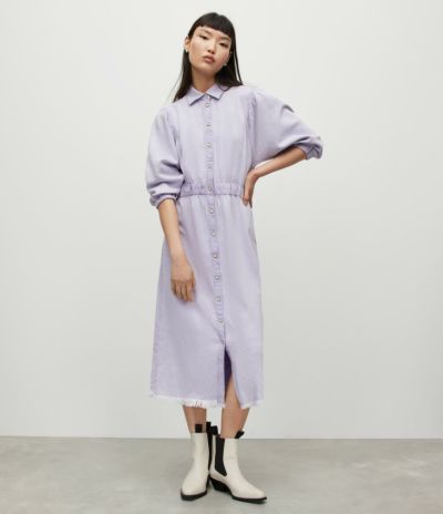 OSA DENIM MIDI DRESS | オールセインツ 公式オンラインストア