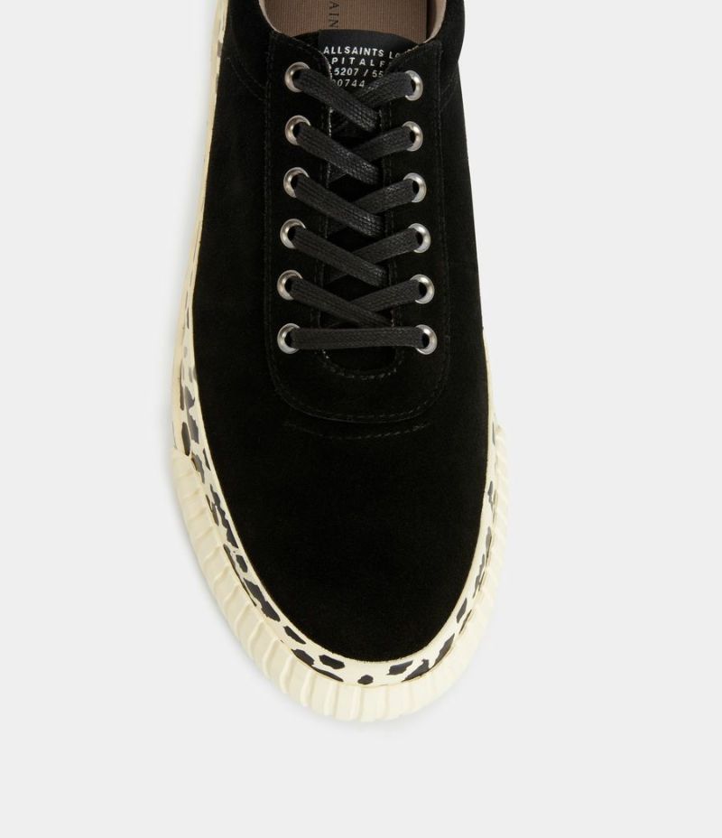 KNOX SUEDE LOW TOP PATTERN SOLE TRAINERS | KNOX スエード ロー