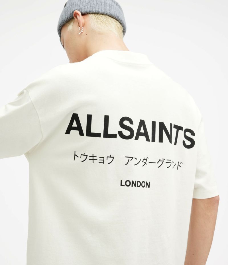 All Saints - ALLSAINTS✨カッコよすぎるピンクボーダーTシャツ ALLSAINTS✨カッコよすぎるピンクボーダーTシャツ