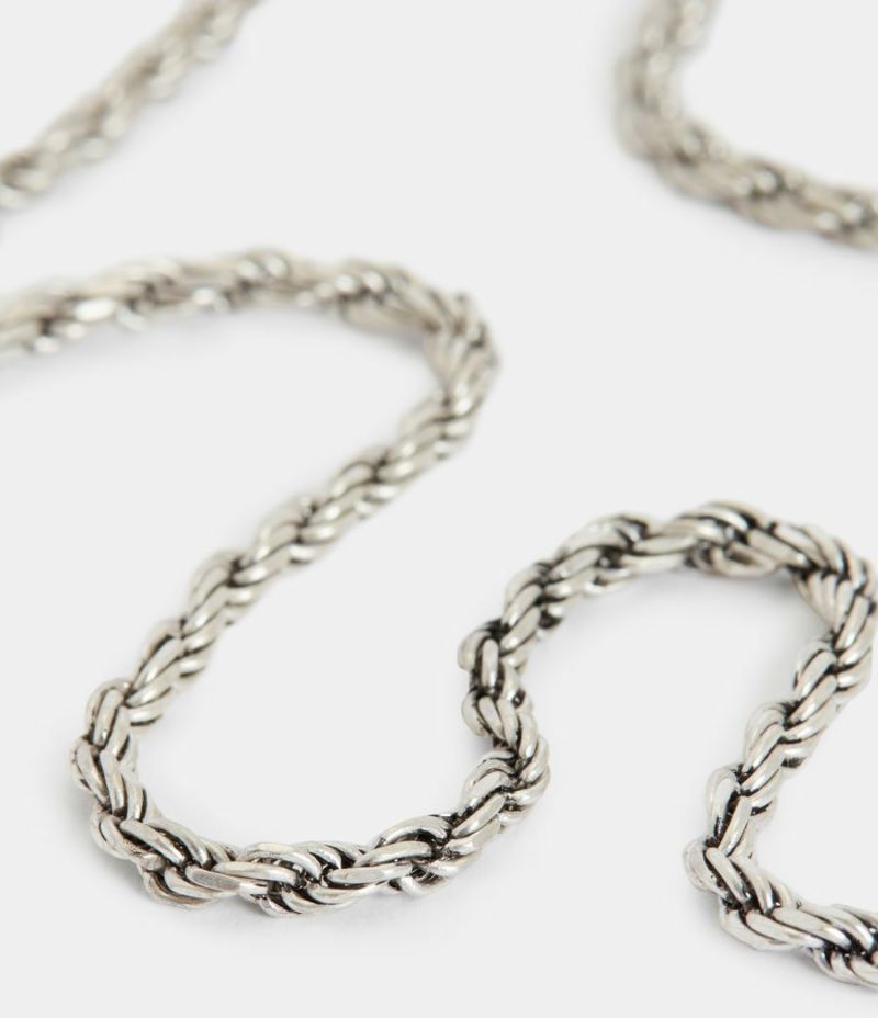 ROPE CHAIN STERLING SILVER LONG NECKLACE | オールセインツ 公式