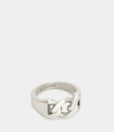 LINCOLN STERLING SILVER LOGO RING | LINCOLN スターリング シルバー